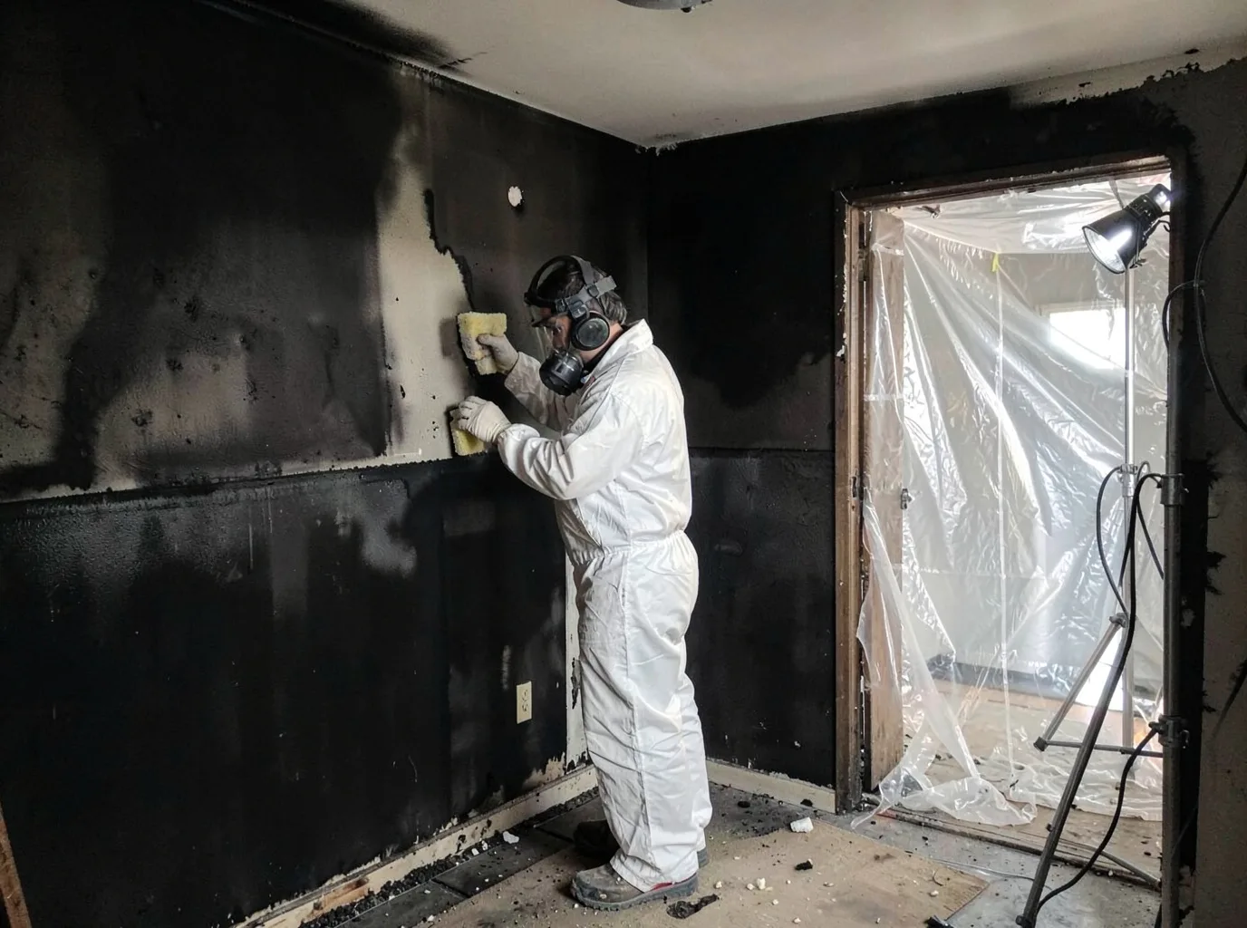 Fire Damage Restoration company in Oral, SD